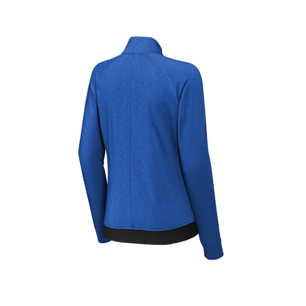 Sport-Tek® PosiCharge® Strive Poly/Cotton Fleece Ladies' Full-Zip