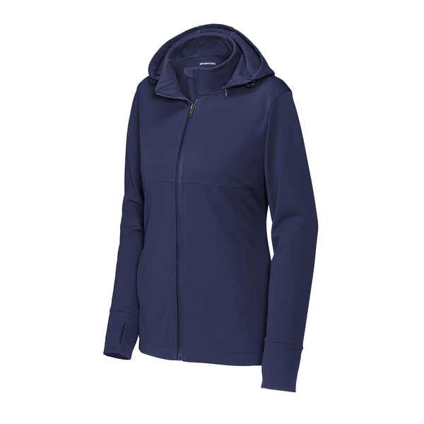 Sport-Tek® Polyester Hooded Soft Shell Ladies' Jacket