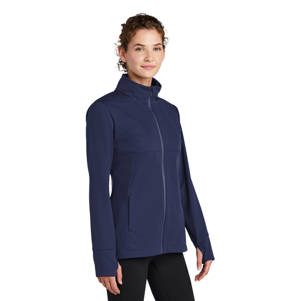 Sport-Tek® Polyester Hooded Soft Shell Ladies' Jacket