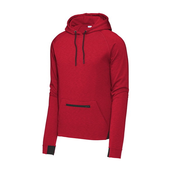 Sport-Tek® PosiCharge® Strive Poly/Cotton Fleece Hooded Men's Pull-Over