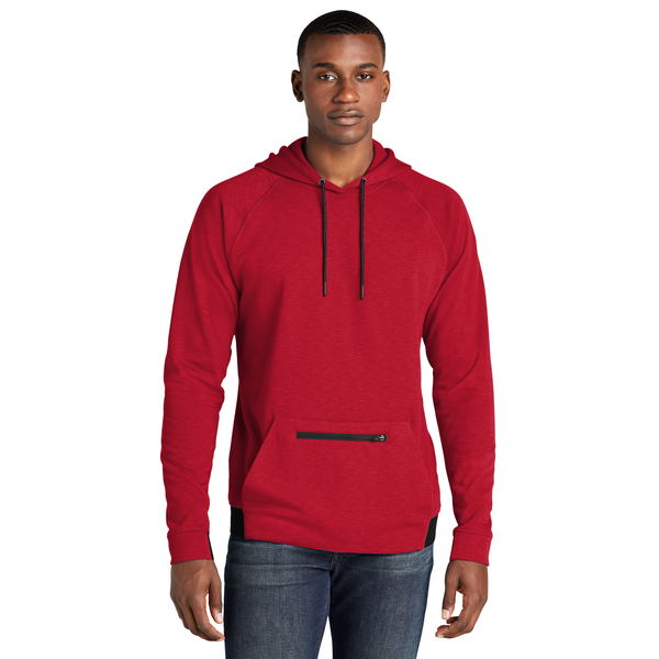 Sport-Tek® PosiCharge® Strive Poly/Cotton Fleece Hooded Men's Pull-Over