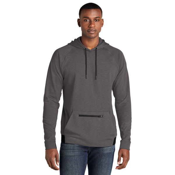 Sport-Tek® PosiCharge® Strive Poly/Cotton Fleece Hooded Men's Pull-Over