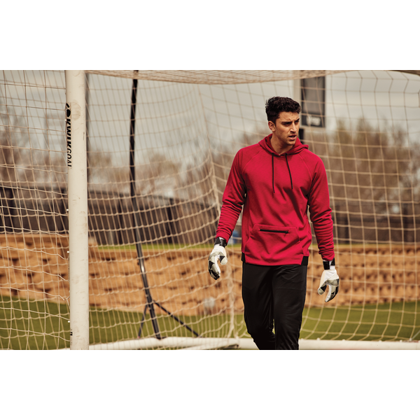 Sport-Tek® PosiCharge® Strive Poly/Cotton Fleece Hooded Men's Pull-Over