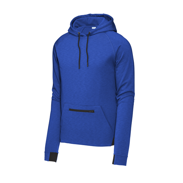 Sport-Tek® PosiCharge® Strive Poly/Cotton Fleece Hooded Men's Pull-Over