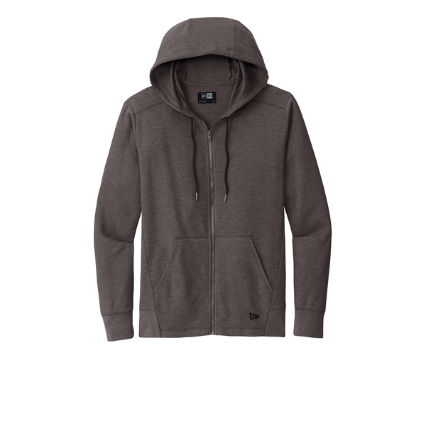 New Era® Thermal Cotton/Poly Full-Zip Men's Hoodie