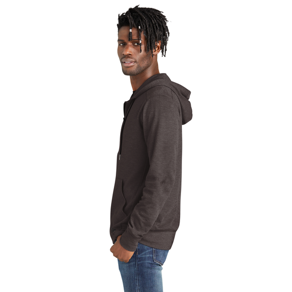 New Era® Thermal Cotton/Poly Full-Zip Men's Hoodie