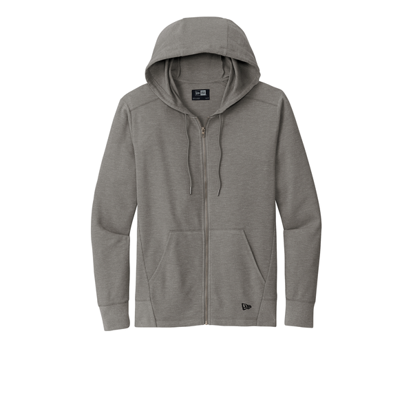 New Era® Thermal Cotton/Poly Full-Zip Men's Hoodie