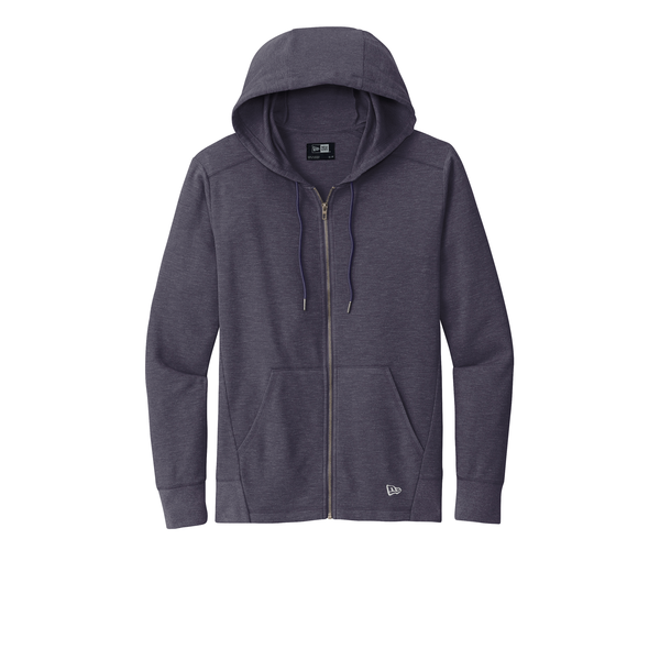 New Era® Thermal Cotton/Poly Full-Zip Men's Hoodie