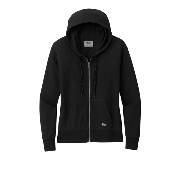 New Era® Thermal Cotton/Poly Full-Zip Ladies' Hoodie