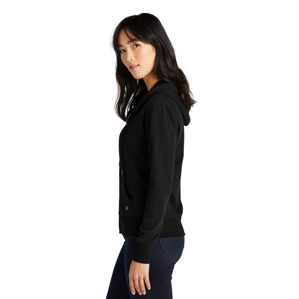 New Era® Thermal Cotton/Poly Full-Zip Ladies' Hoodie