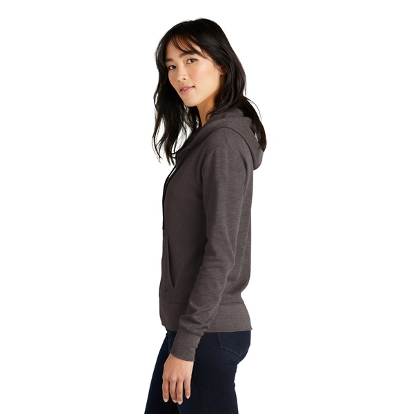 New Era® Thermal Cotton/Poly Full-Zip Ladies' Hoodie