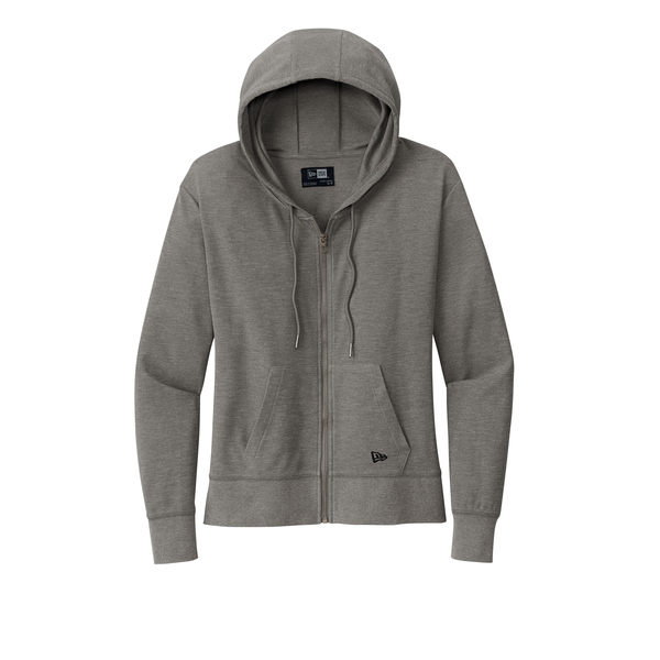 New Era® Thermal Cotton/Poly Full-Zip Ladies' Hoodie