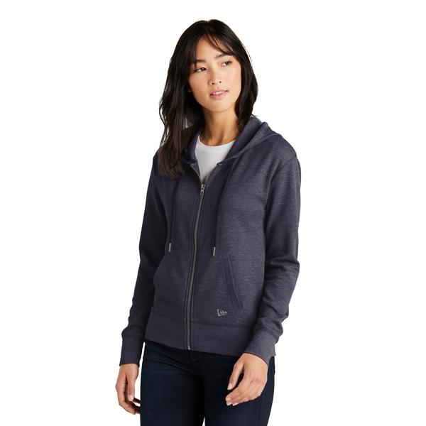 New Era® Thermal Cotton/Poly Full-Zip Ladies' Hoodie
