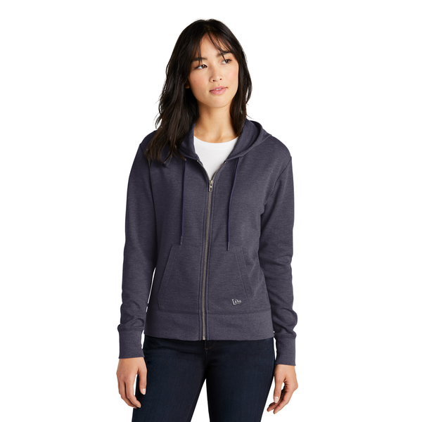 New Era® Thermal Cotton/Poly Full-Zip Ladies' Hoodie