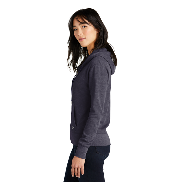 New Era® Thermal Cotton/Poly Full-Zip Ladies' Hoodie