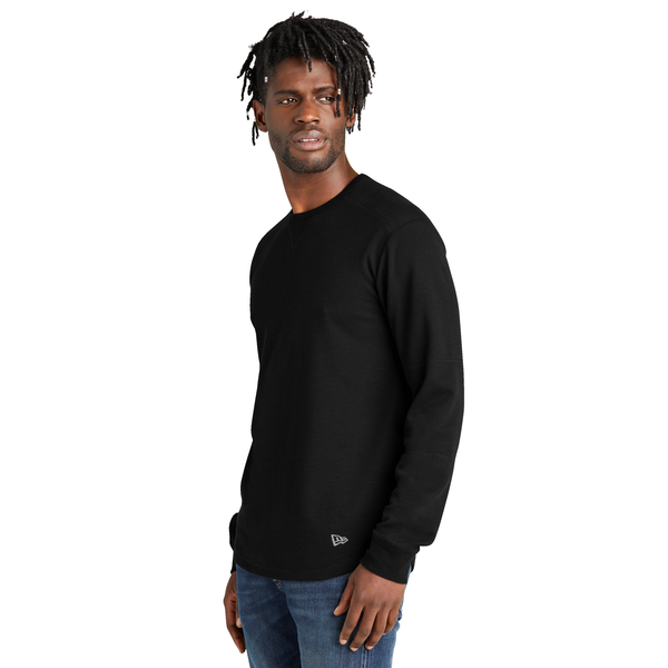 New Era® Thermal Cotton/Poly Long Sleeve Men's Tee