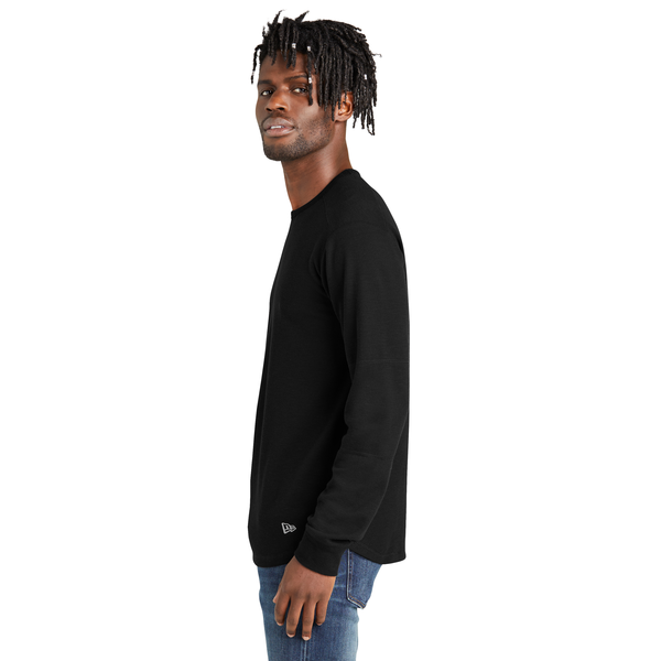 New Era® Thermal Cotton/Poly Long Sleeve Men's Tee