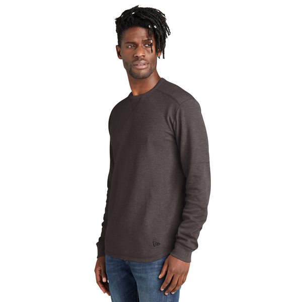 New Era® Thermal Cotton/Poly Long Sleeve Men's Tee