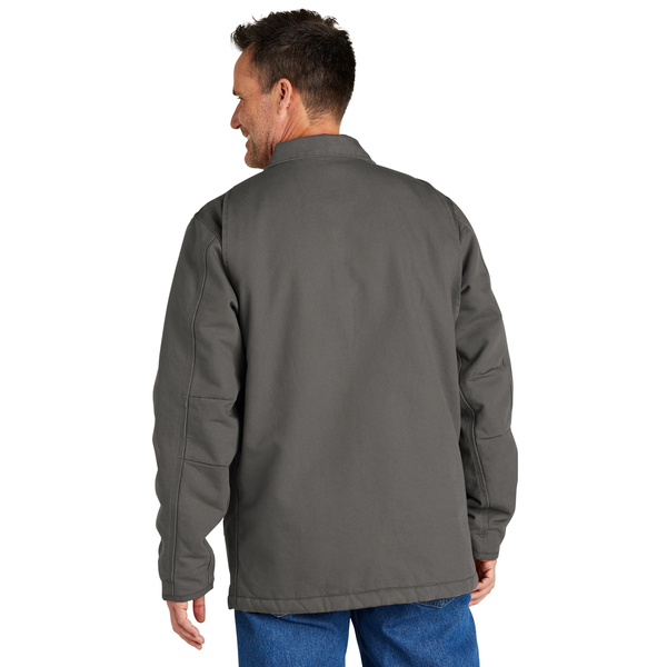 Carhartt® Cotton Washed Duck Sherpa-Lined Men's Coat