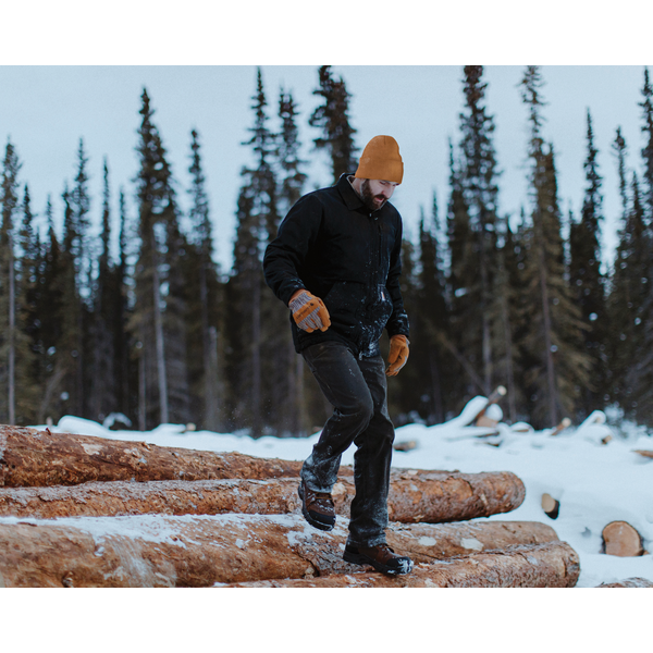 Carhartt® Cotton Washed Duck Sherpa-Lined Men's Coat