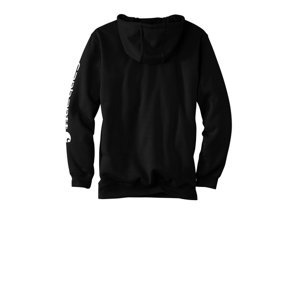 Carhartt® Midweight Cotton/Poly Hooded Logo Men's Sweatshirt