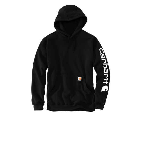 Carhartt® Midweight Cotton/Poly Hooded Logo Men's Sweatshirt