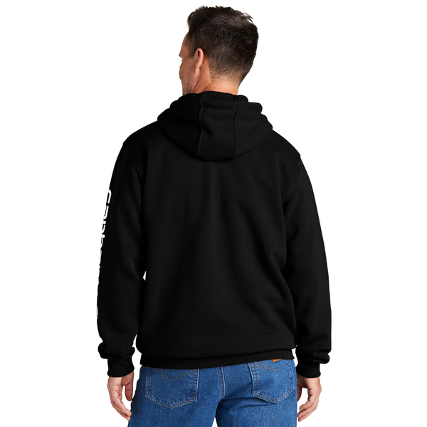 Carhartt® Midweight Cotton/Poly Hooded Logo Men's Sweatshirt