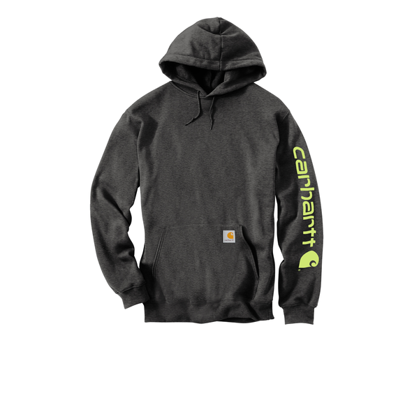 Carhartt® Midweight Cotton/Poly Hooded Logo Men's Sweatshirt