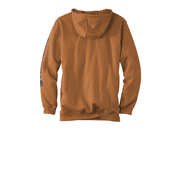 Carhartt® Midweight Cotton/Poly Hooded Logo Men's Sweatshirt