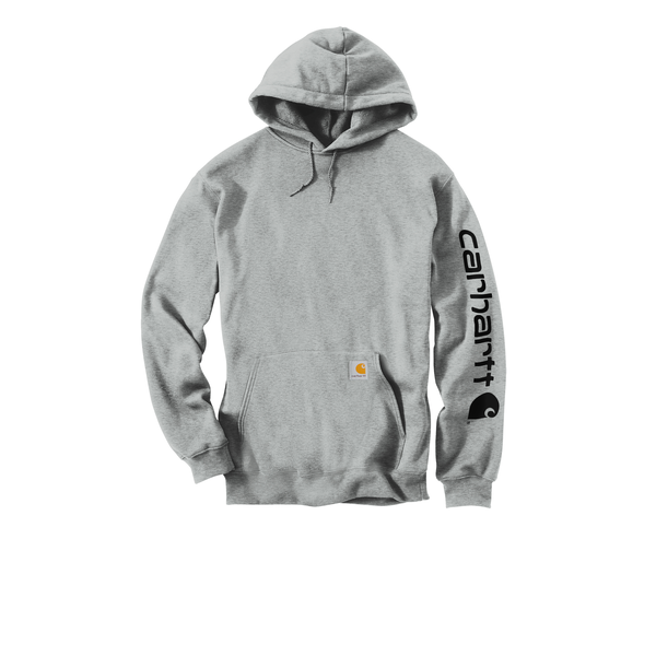 Carhartt® Midweight Cotton/Poly Hooded Logo Men's Sweatshirt