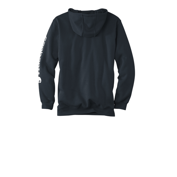 Carhartt® Midweight Cotton/Poly Hooded Logo Men's Sweatshirt