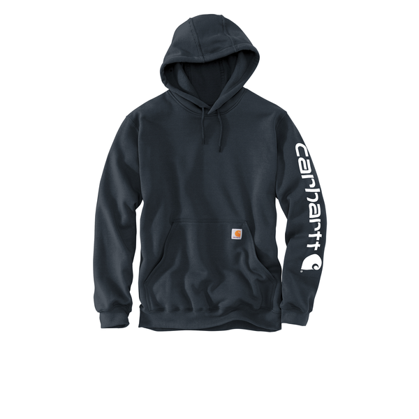 Carhartt® Midweight Cotton/Poly Hooded Logo Men's Sweatshirt