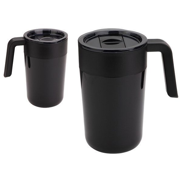 Omni Stainless Steel & Polpropylene Mug, 13oz.