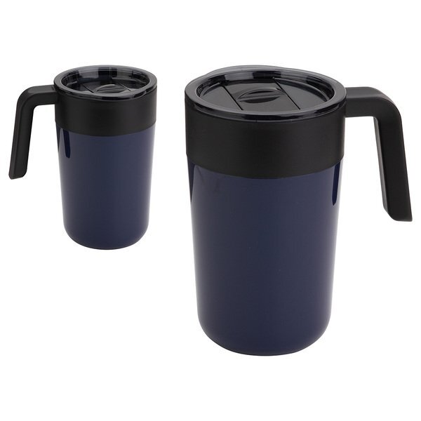 Omni Stainless Steel & Polpropylene Mug, 13oz.