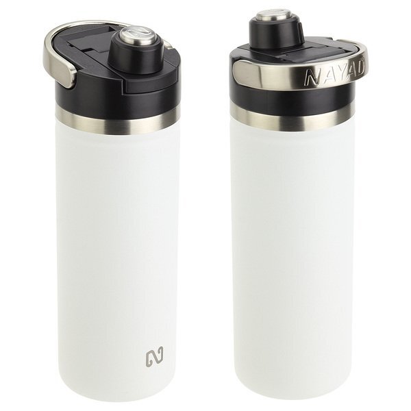 NAYAD® Traveler Stainless Double Wall Bottle w/ Twist-Top Spout, 18oz.