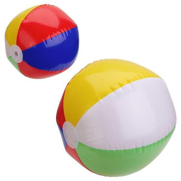 Sunburst Inflatable Beach Ball, 16"