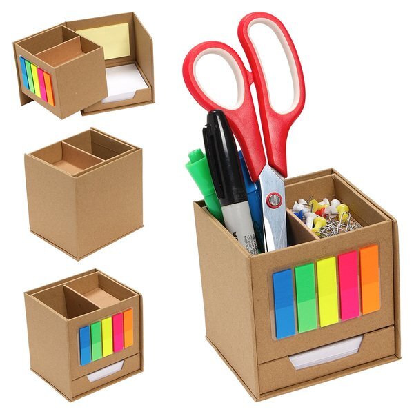 Nook Memo Cube Desk Organizer