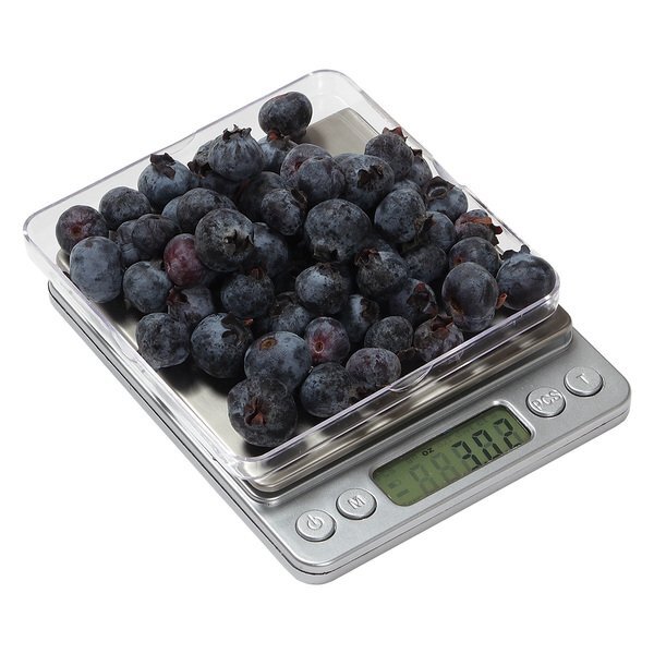 Easy Measure Digital Kitchen Scale w/ Food Tray
