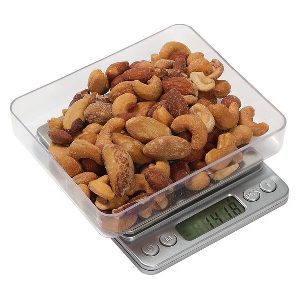 Easy Measure Digital Kitchen Scale w/ Food Tray