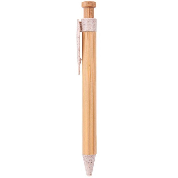 Camden Bamboo Wheat Straw Retractable Pen