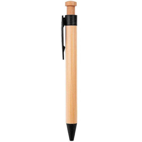 Camden Bamboo Wheat Straw Retractable Pen
