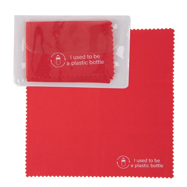 Cleaning Cloth w/ 100% RPET Material in Case