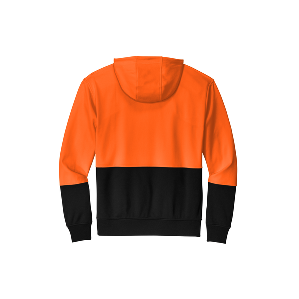 CornerStone® Enhanced Visibility Polyester Fleece Men's Pullover Hoodie