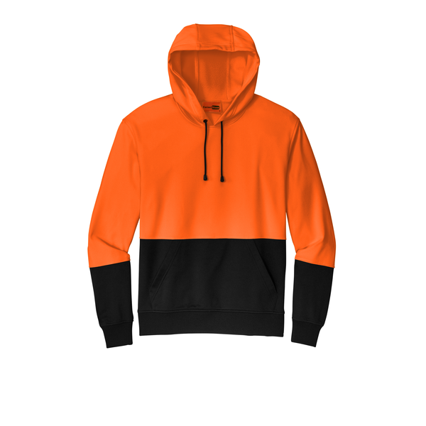 CornerStone® Enhanced Visibility Polyester Fleece Men's Pullover Hoodie