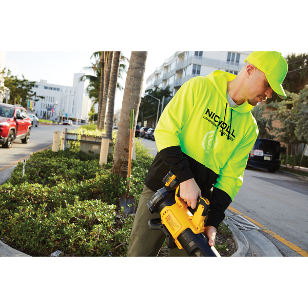 CornerStone® Enhanced Visibility Polyester Fleece Men's Pullover Hoodie