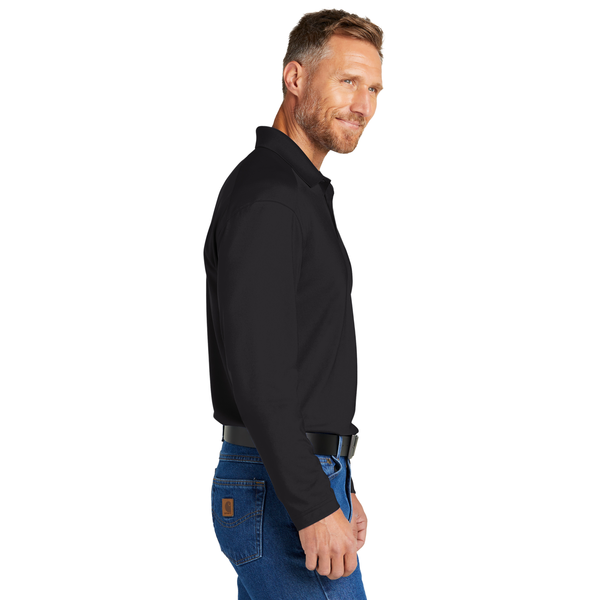 CornerStone® Select Lightweight Polyester Snag-Proof Long Sleeve Men's Polo