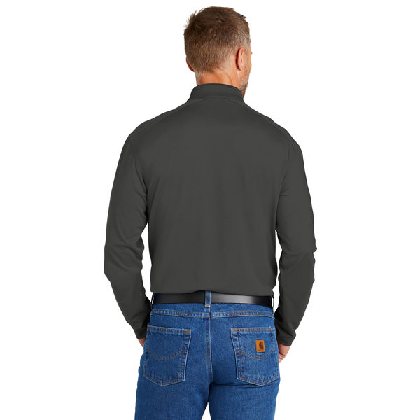 CornerStone® Select Lightweight Polyester Snag-Proof Long Sleeve Men's Polo