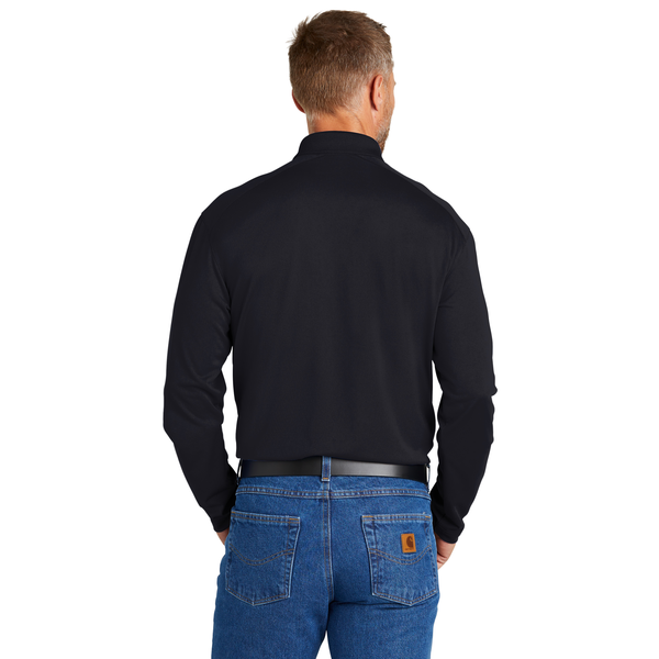 CornerStone® Select Lightweight Polyester Snag-Proof Long Sleeve Men's Polo