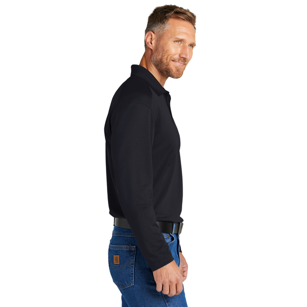 CornerStone® Select Lightweight Polyester Snag-Proof Long Sleeve Men's Polo