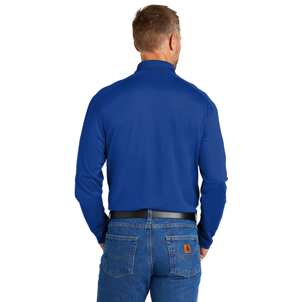 CornerStone® Select Lightweight Polyester Snag-Proof Long Sleeve Men's Polo